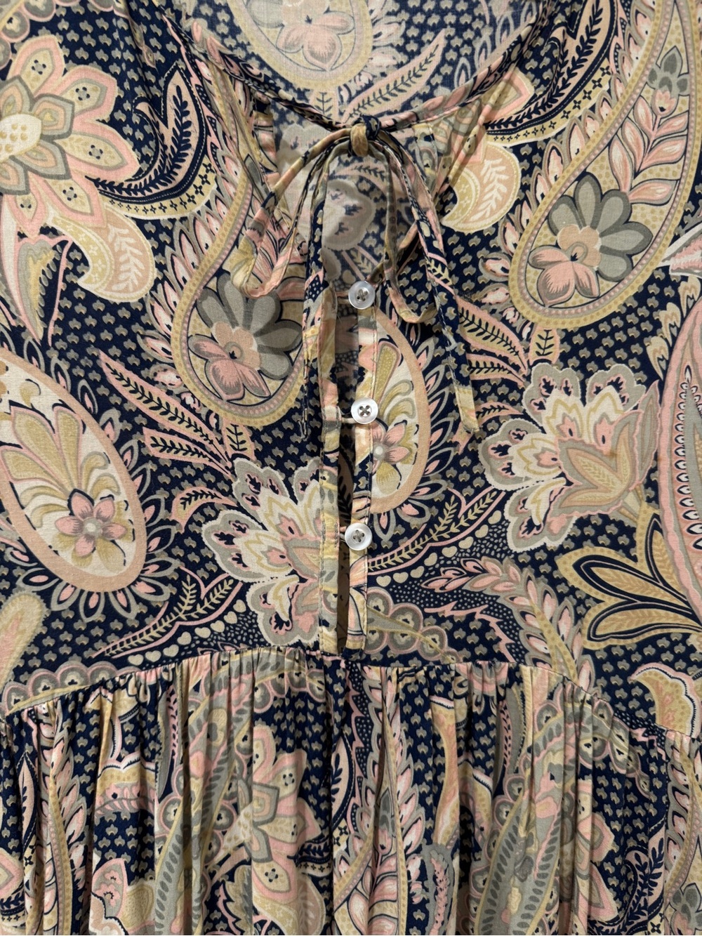 EUC ANTHROPOLOGIE Auguste The Label Paisley Mini Dress | Size 6 - Picture 3 of 5